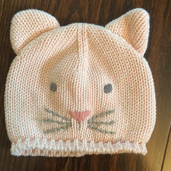Baby GAP Knitted Kitty Hat; 0-3 months. - Picture 1 of 2